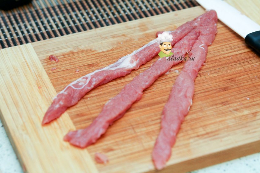 Мясная косичка
