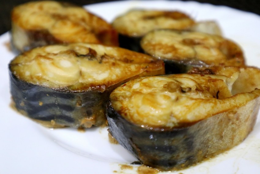 Запеченная скумбрия Калинина Наталья