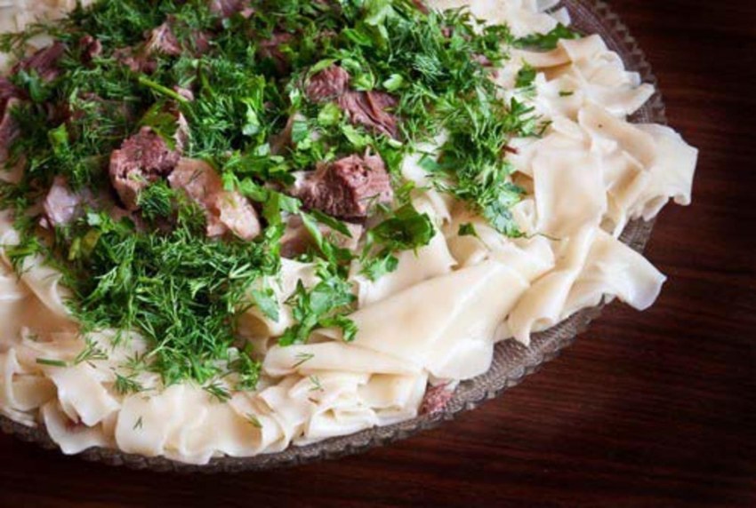 Татарская Национальная кухня бешбармак