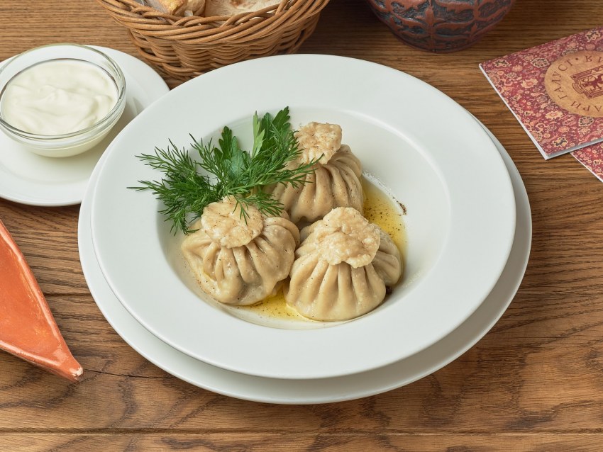 Грузинские пельмени хинкали