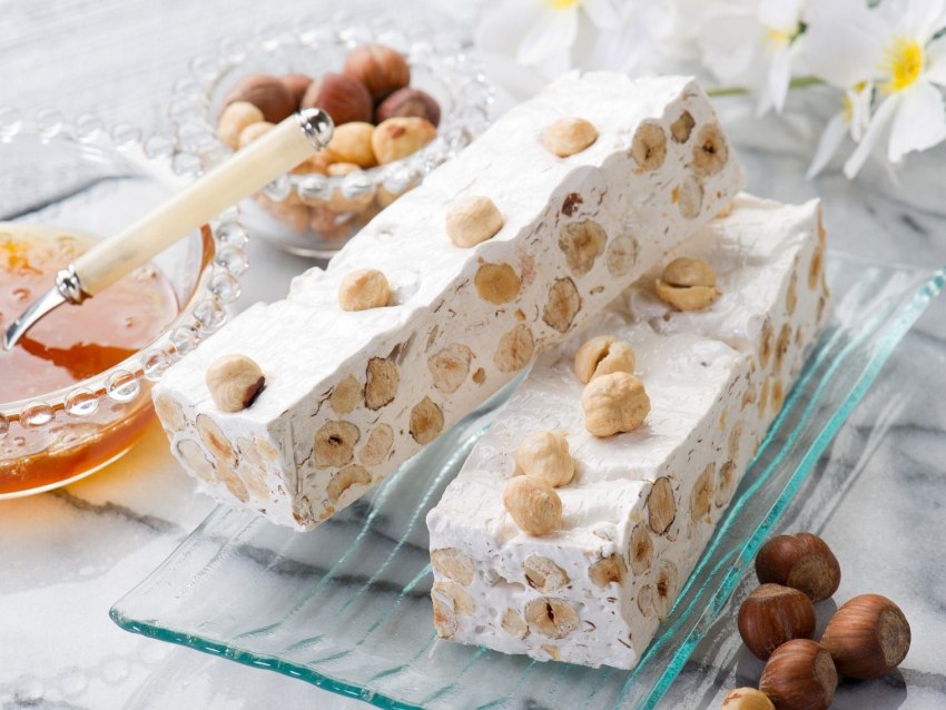 Рахат-лукум с орехами