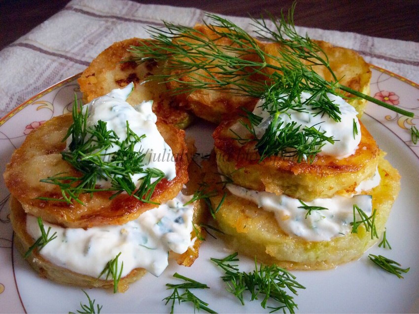 Жареные кабачки