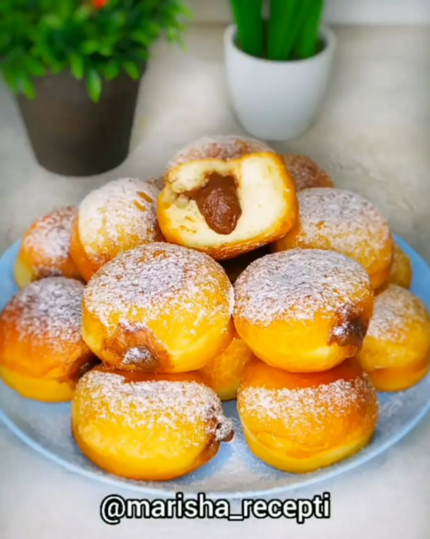 Пончики с начинкой
