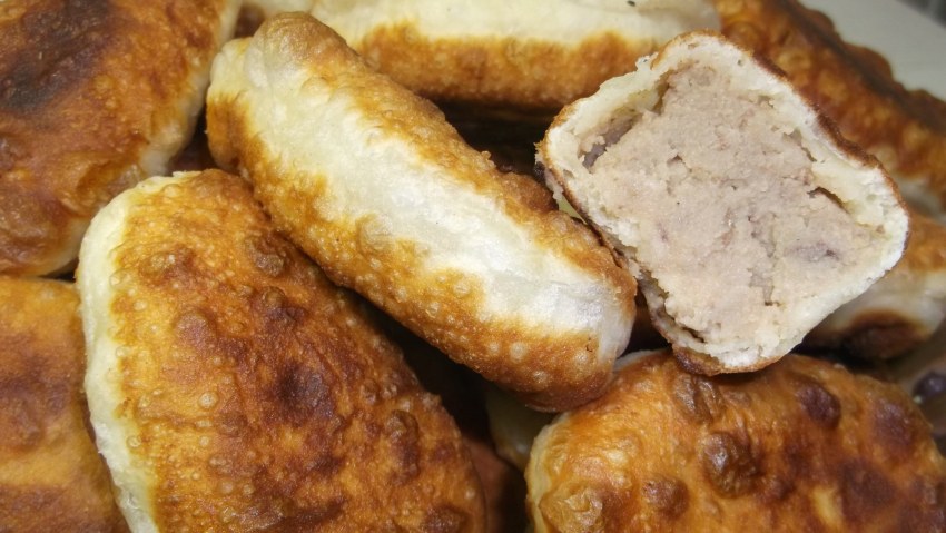 Пышки на сковороде
