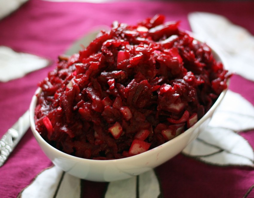 Овощной слоеный салат