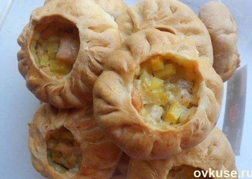 Татарские пирожки с мясом