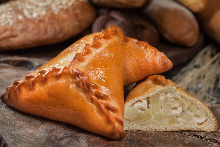 Татарская кухня эчпочмак