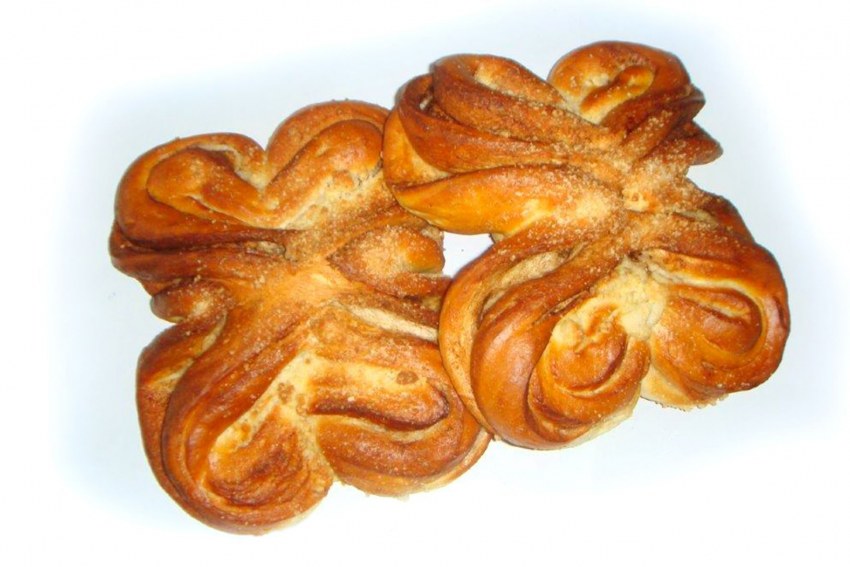 Печенье завитки