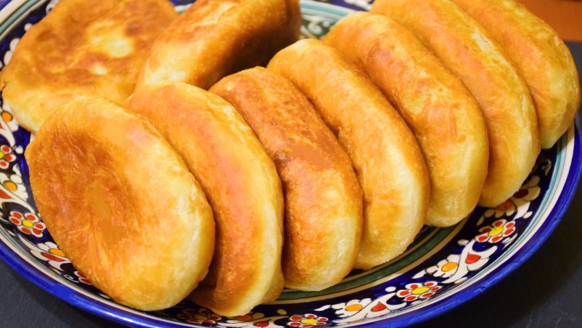 Пирожки с творогом фото
