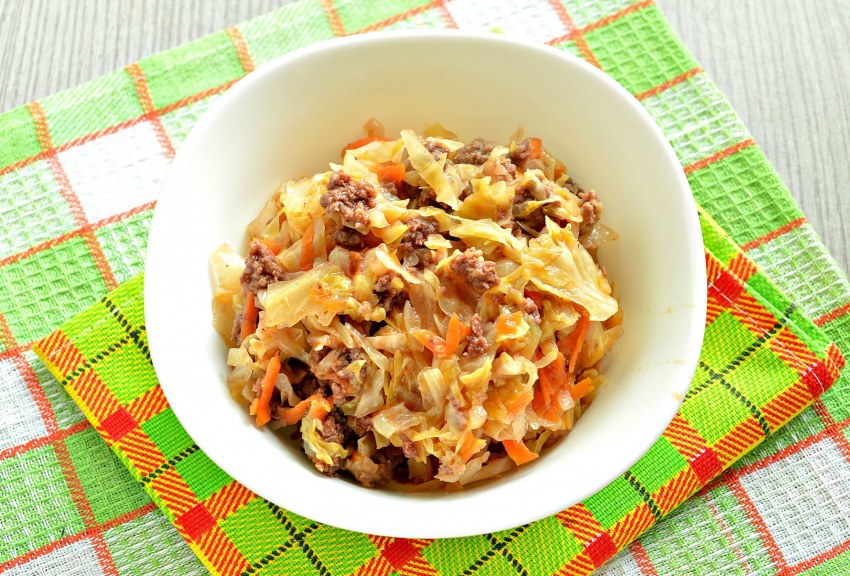 Капуста тушёная консервы