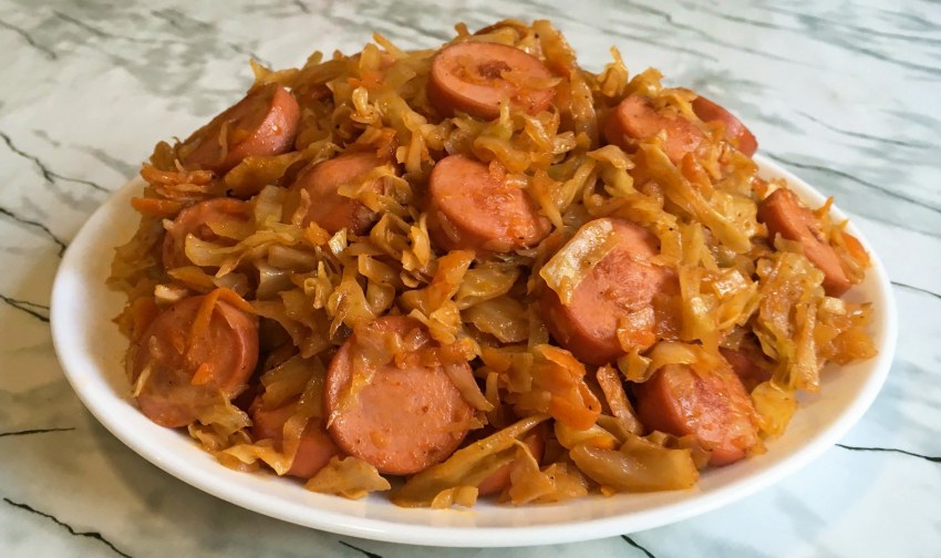 Бигус с колбасками
