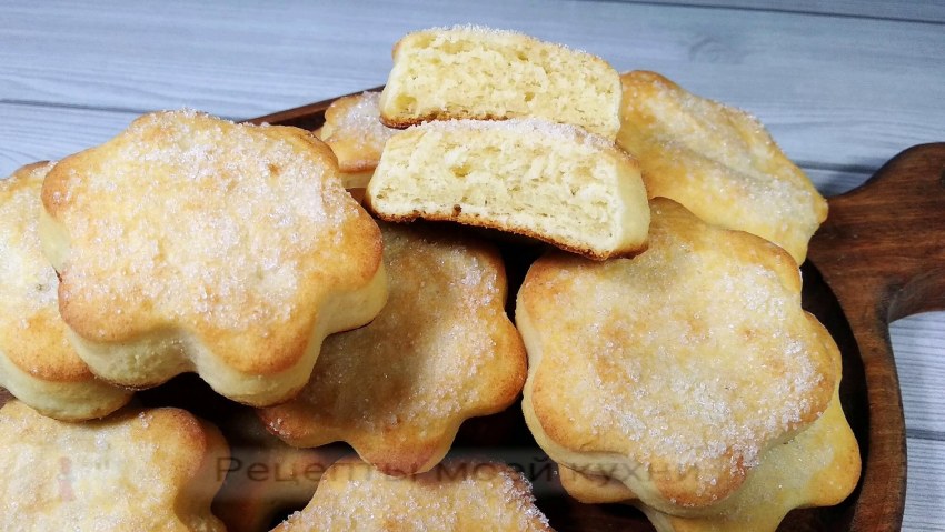 Печенье с начинкой творогом