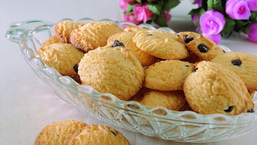 Печеньки домашние с начинкой
