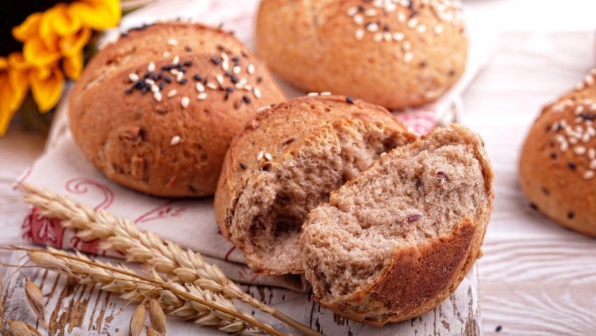 Булочка отрубная