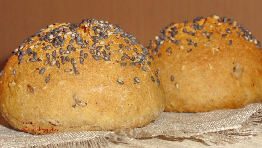 Булочка солодовая