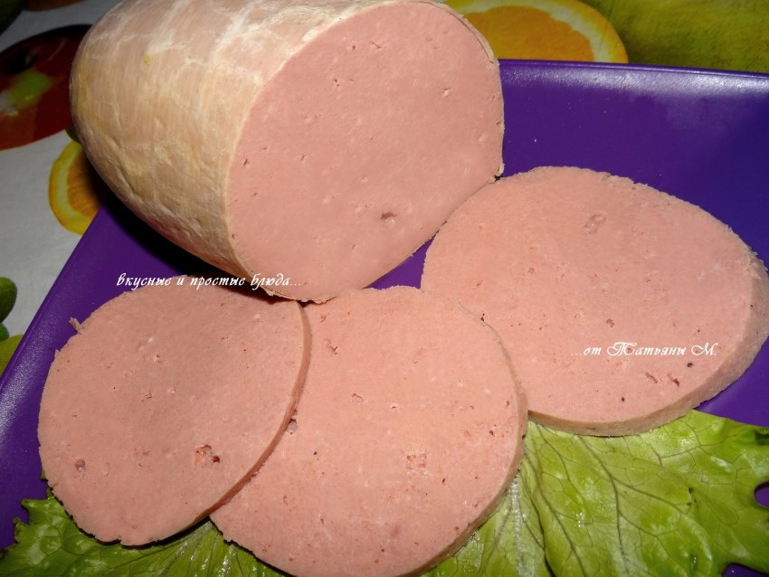 Прессованное мясо в ветчиннице