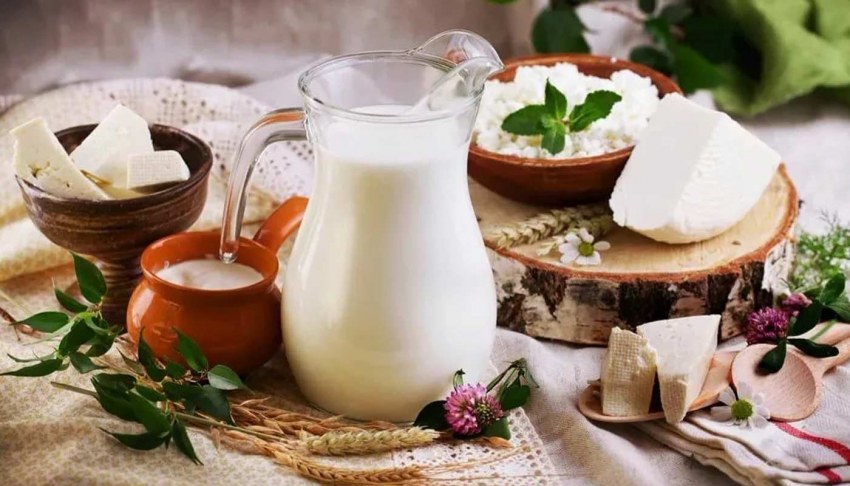 Творог с зеленью и черри