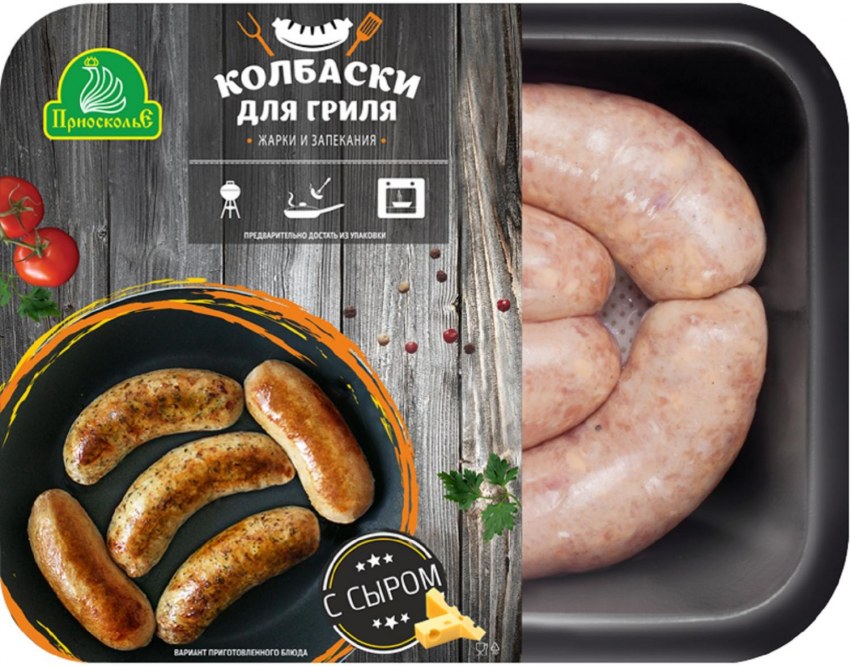 Свиные колбаски гриль