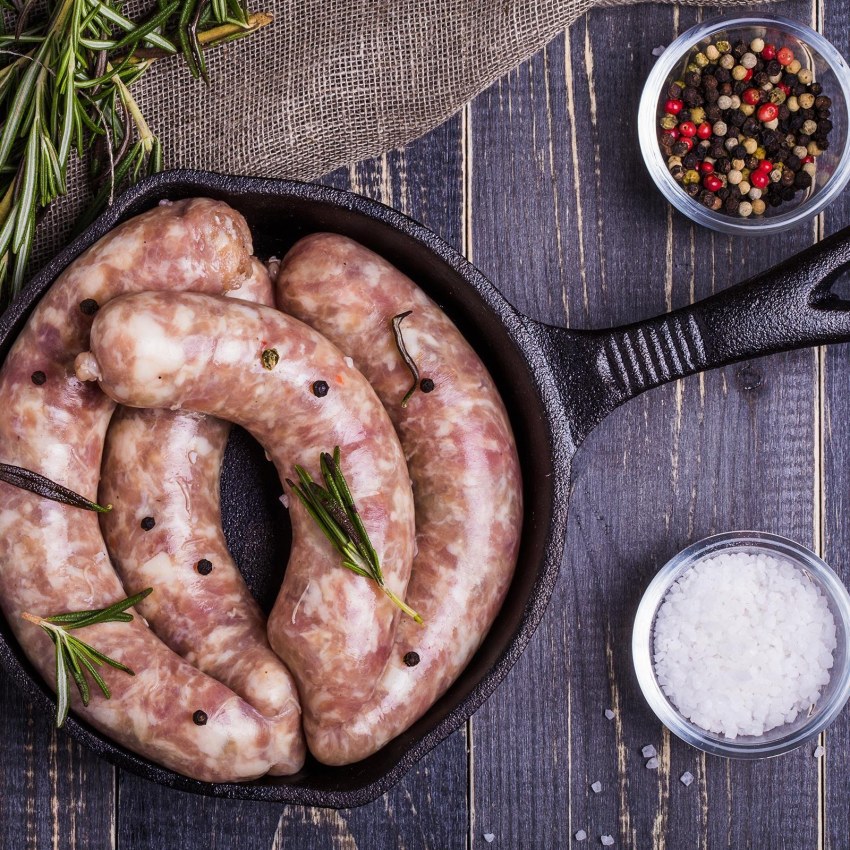 Куриные колбаски для гриля Петелинка