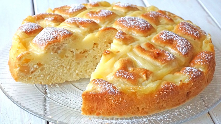 Шарлотка без масла