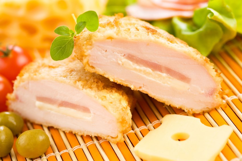Куриные рулетики кордон Блю