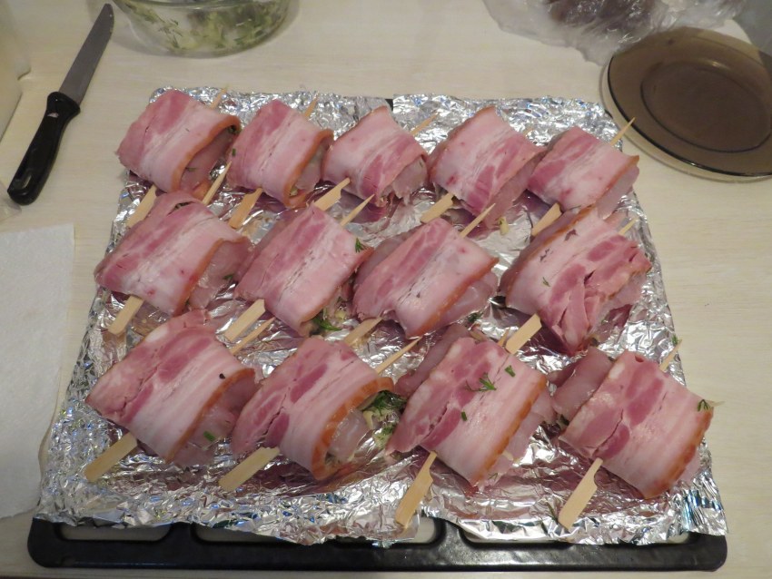 Рулетики с сыром