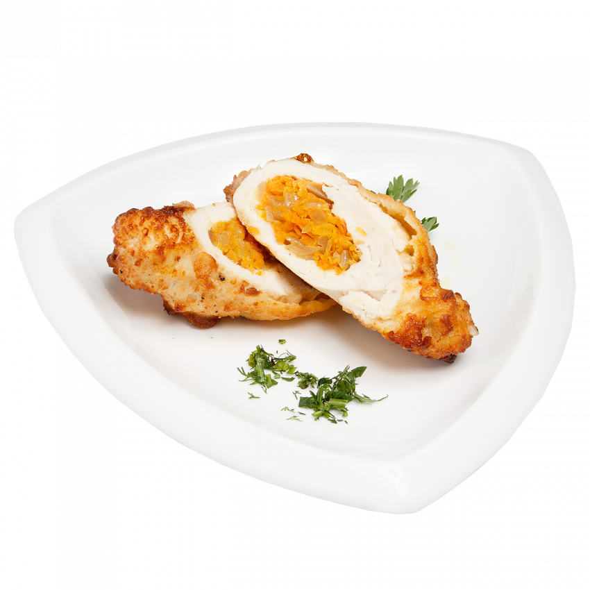 Рулет из грудки курицы