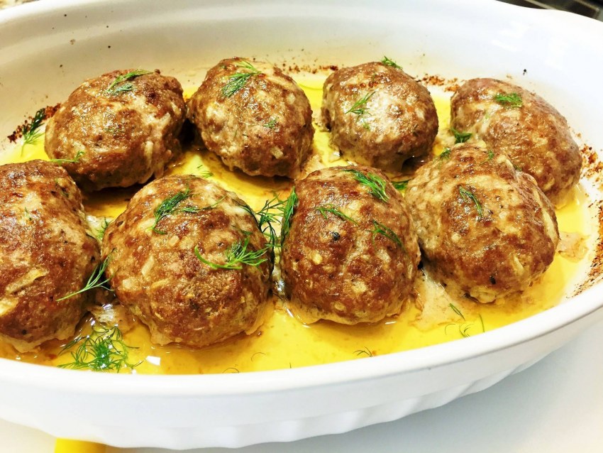 Клецки вилкой
