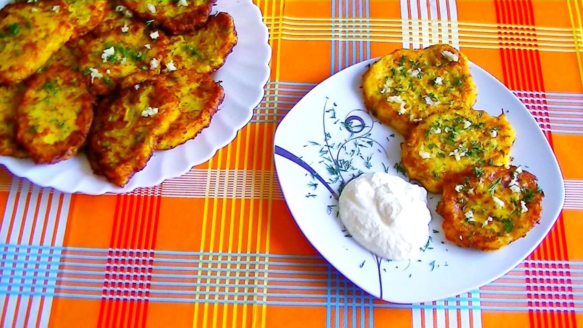 Морковные драники