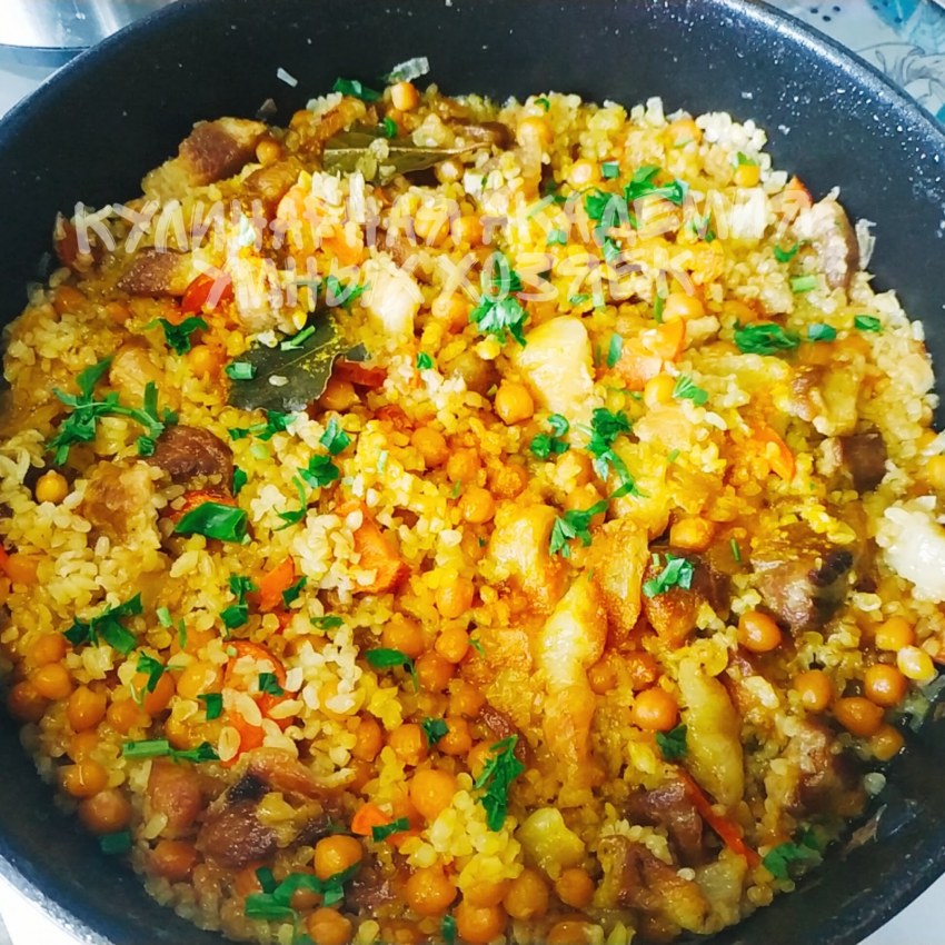 Говядина с булгуром