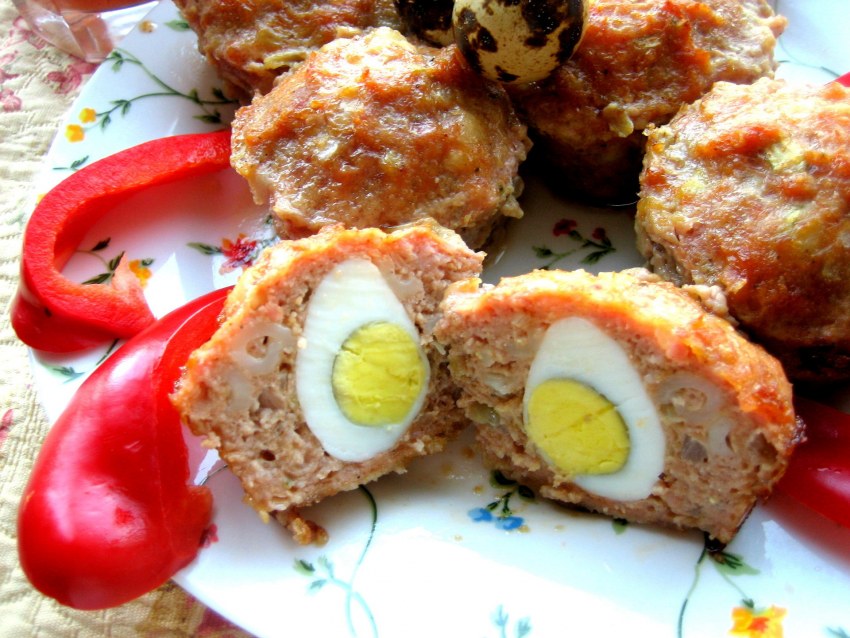 Котлеты фаршированные