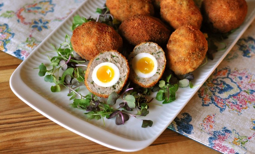 Мясные яйца по-шотландски