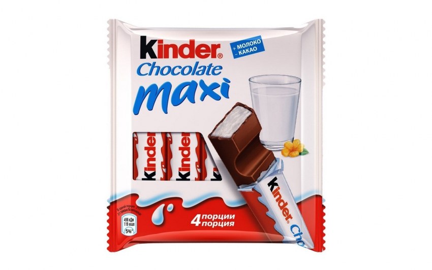 Kinder пирожное молочный ломтик 140г
