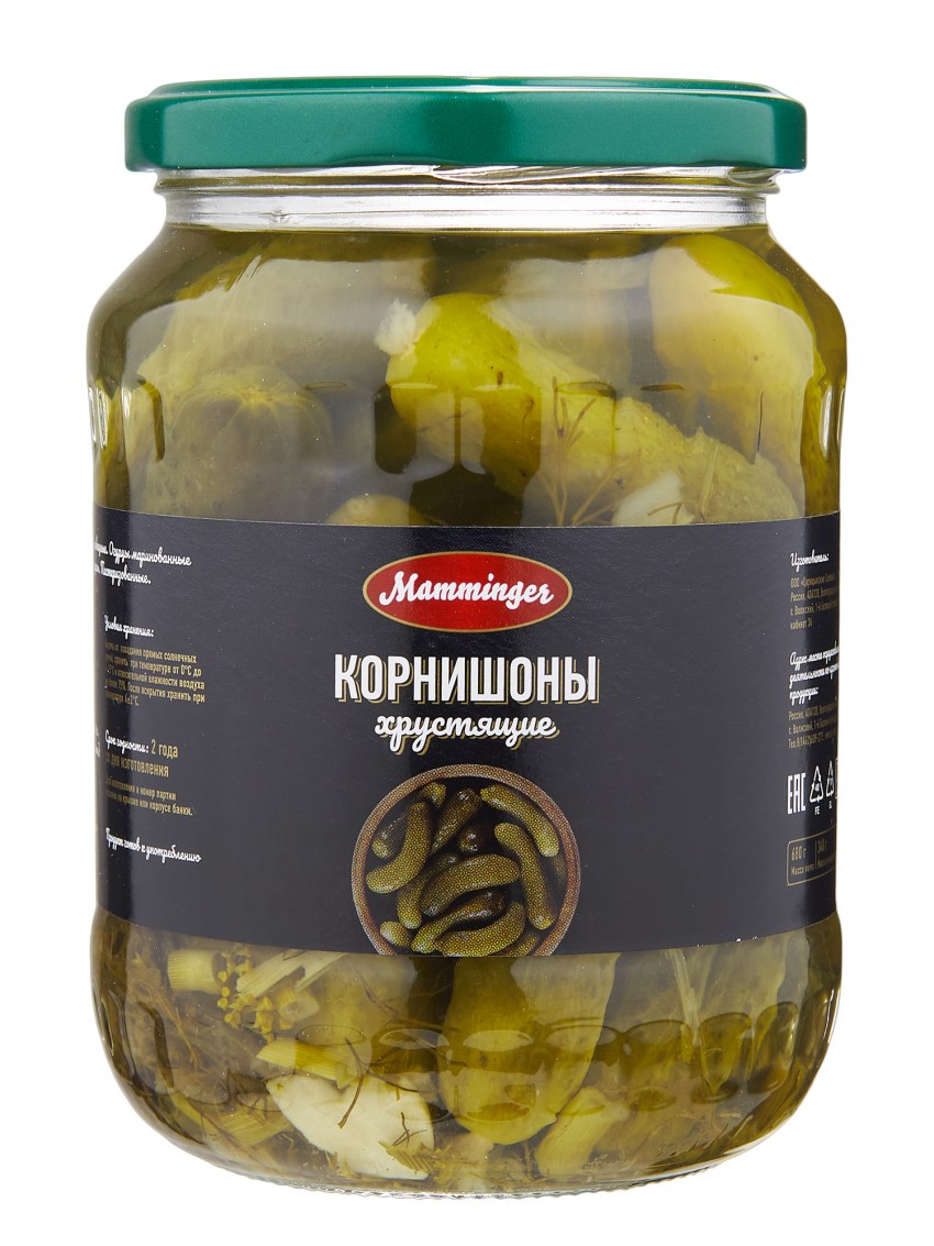 Огурцы скатерть-Самобранка маринованные