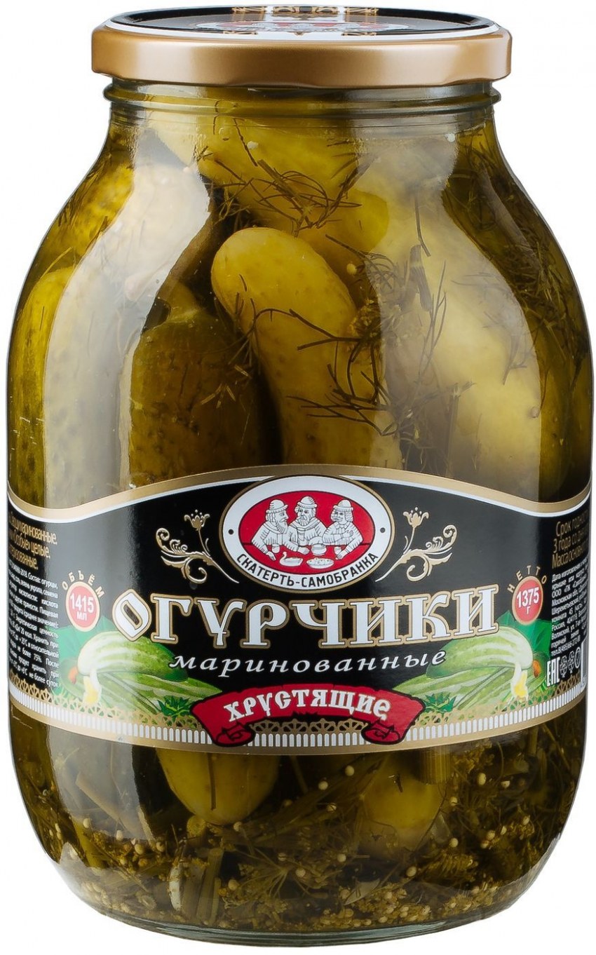 Огурцы маринованные