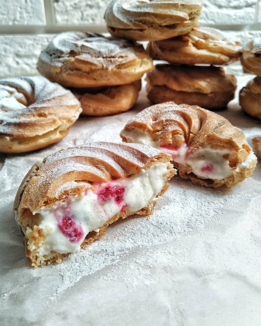 Колечки из творога в духовке