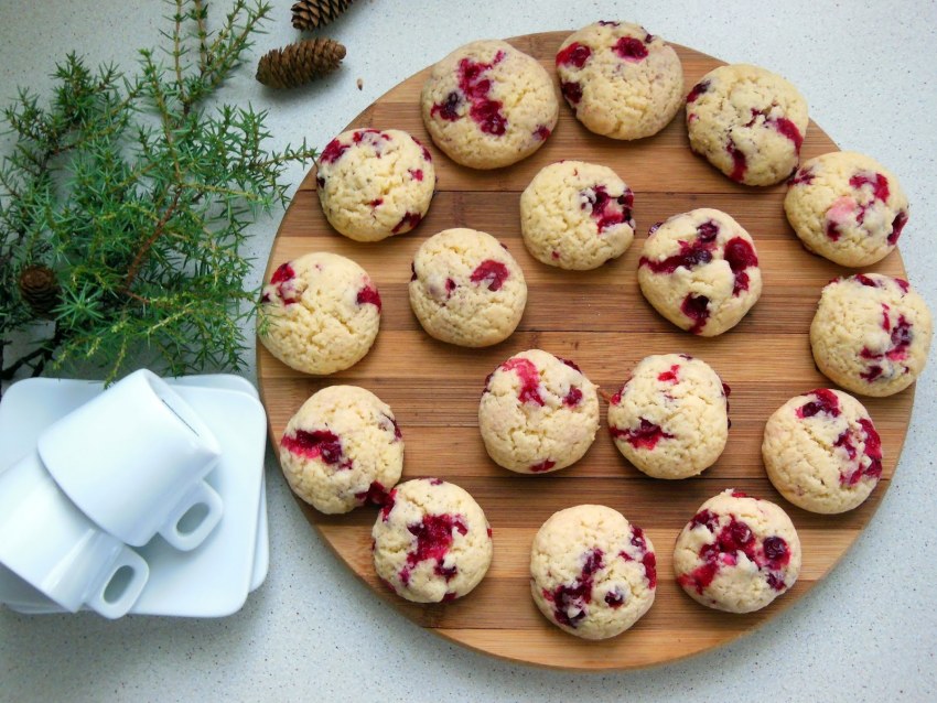 Печенье телочки с персиковым джемом