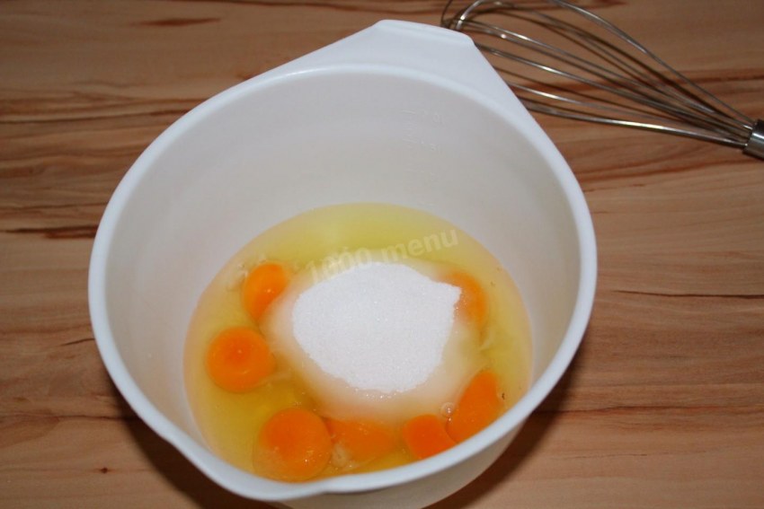 Яйца с сахаром