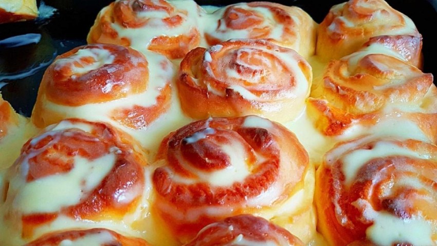 Творожная шарлотка с яблоками