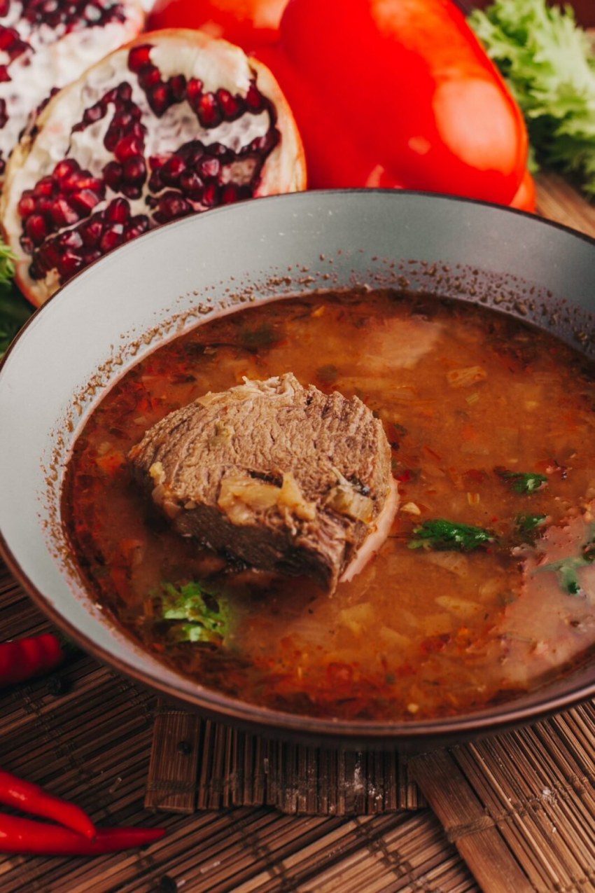 Грузинская кухня суп харчо