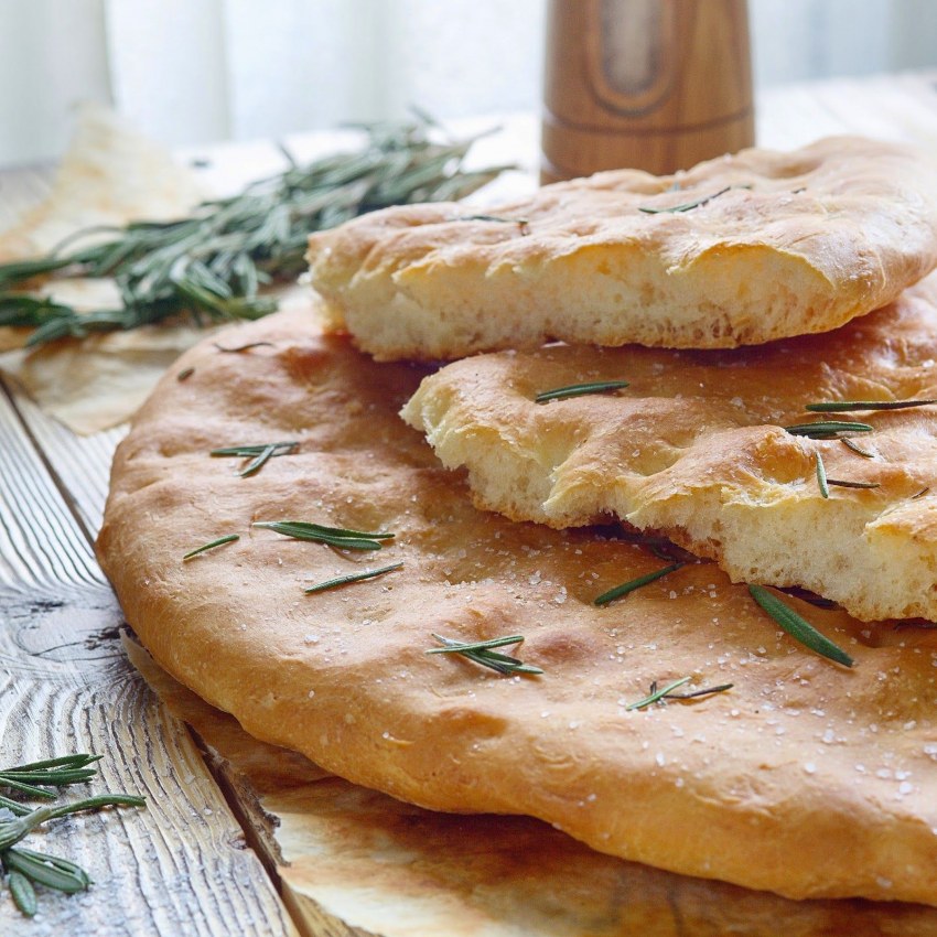 Фокачча с розмарином