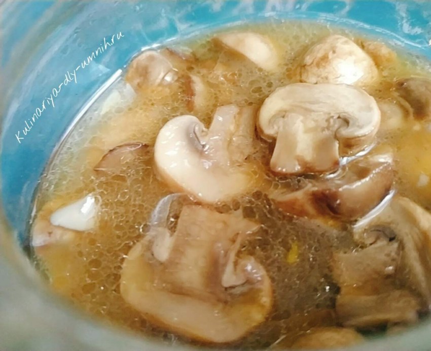 Улитки сваренные
