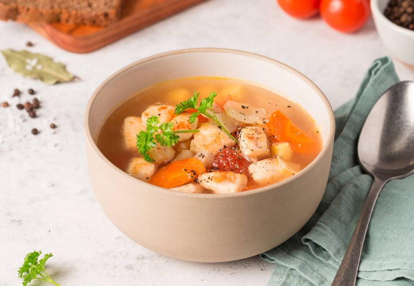 Гифы щи с курицей