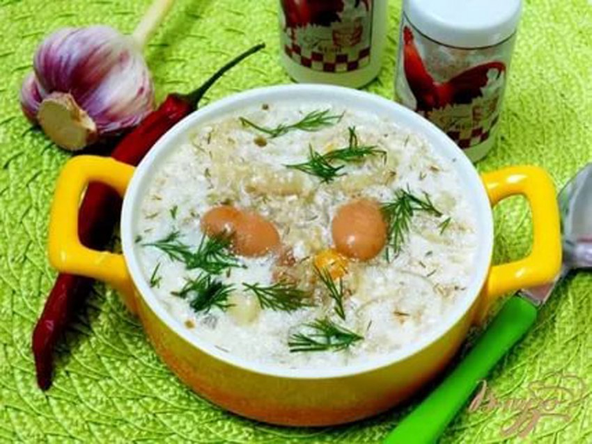 Щи с грибами и квашеной капустой