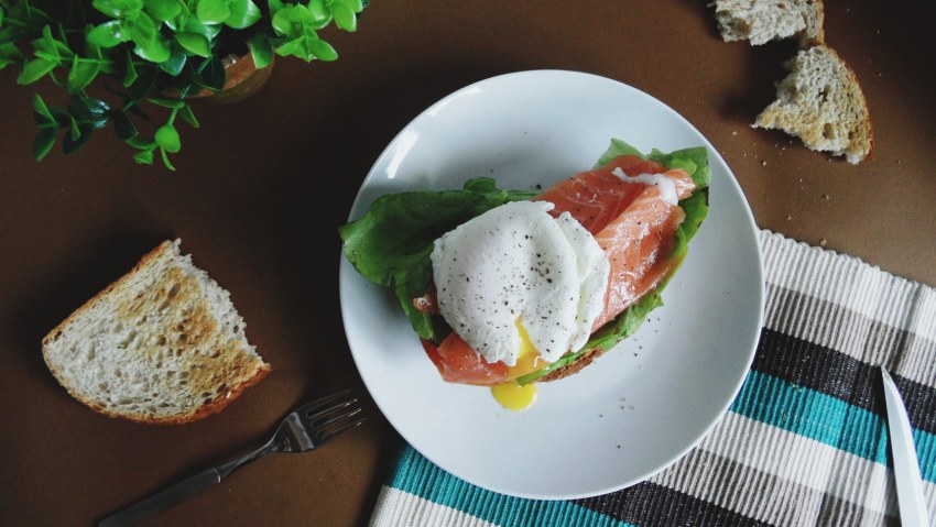 Брускетта Salmon
