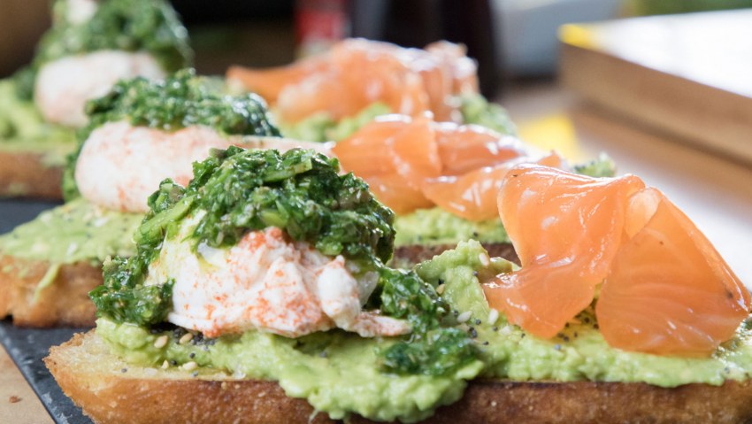 Salmon and Avocado Toast