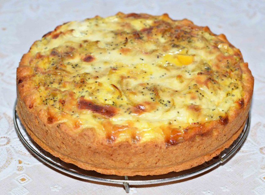 Ольга Матвей луковый пирог