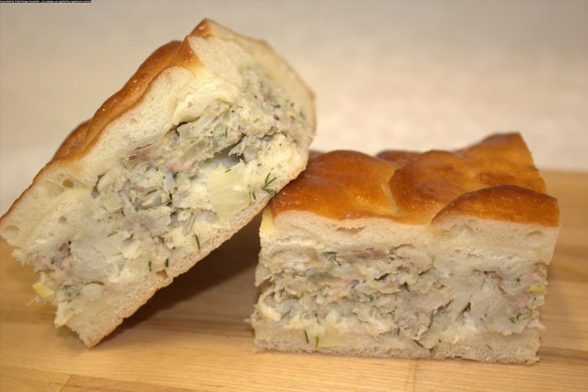 Французский луковый пирог