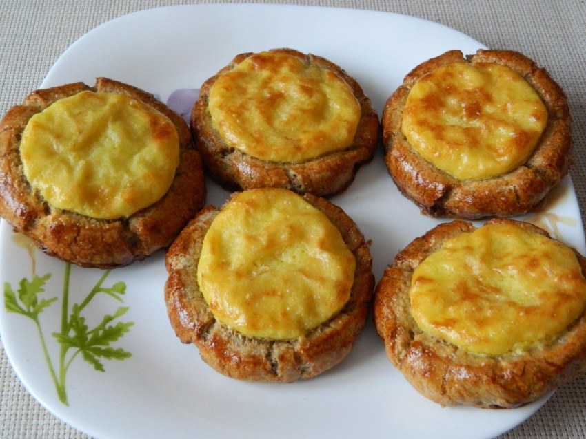 Шаньги с рыбой