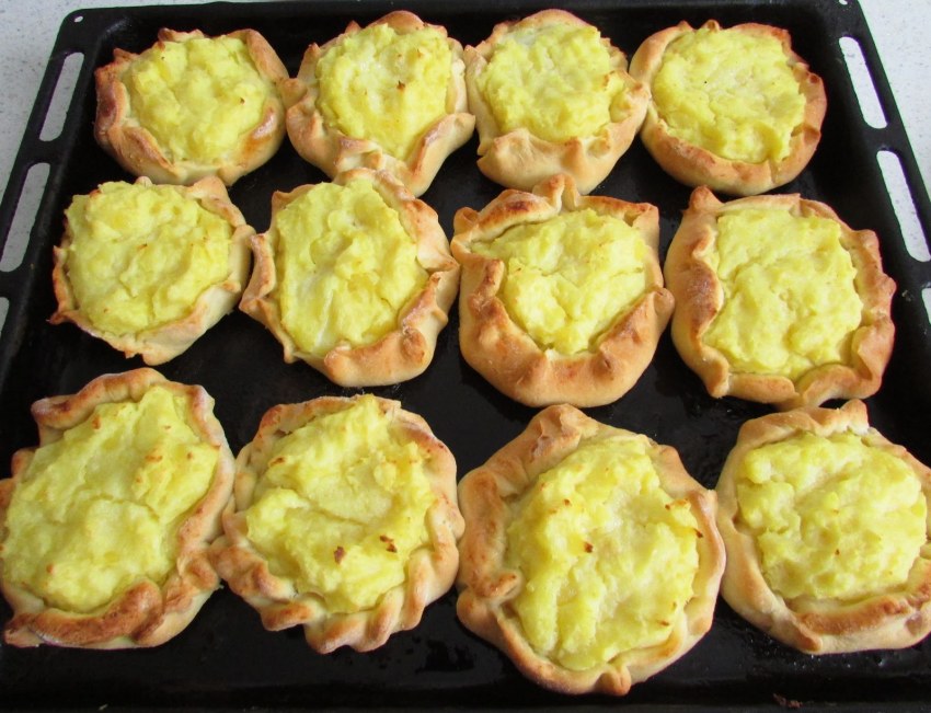 Шаньги с картошкой